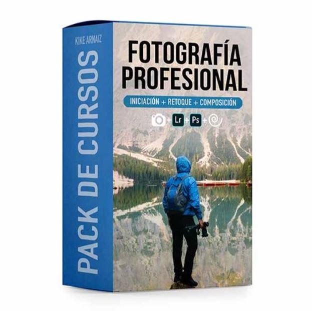 Imagen de un pack de cursos de fotografía profesional